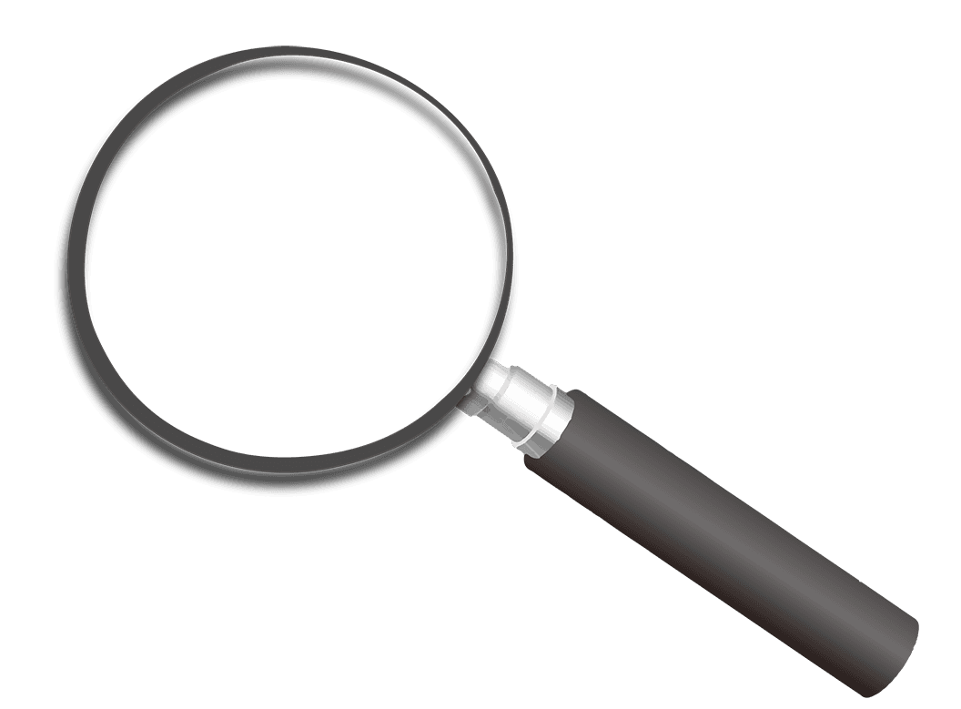 Magnifying glass examining a provider profile